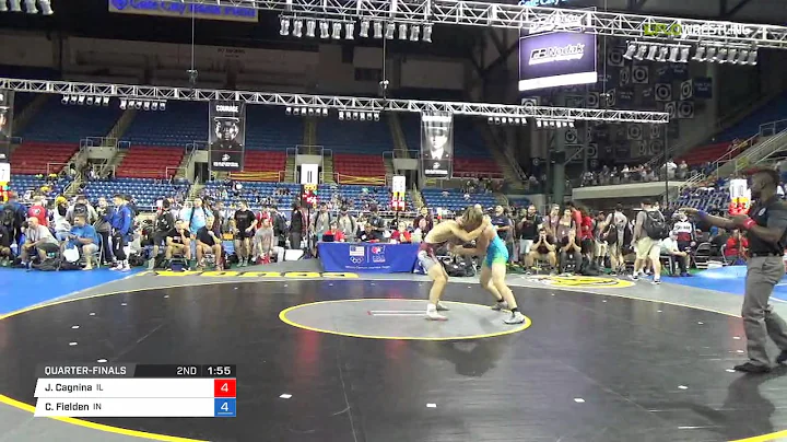 Cadet FS 160 Quarter-Finals - James Cagnina (IL) v...