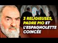 Padre pio et les trois premires religieuses  servir dans son hpital