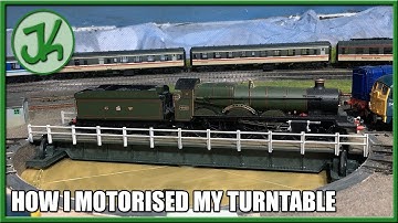 How I Motorised My Turntable - Building the Loft Layout, part 14