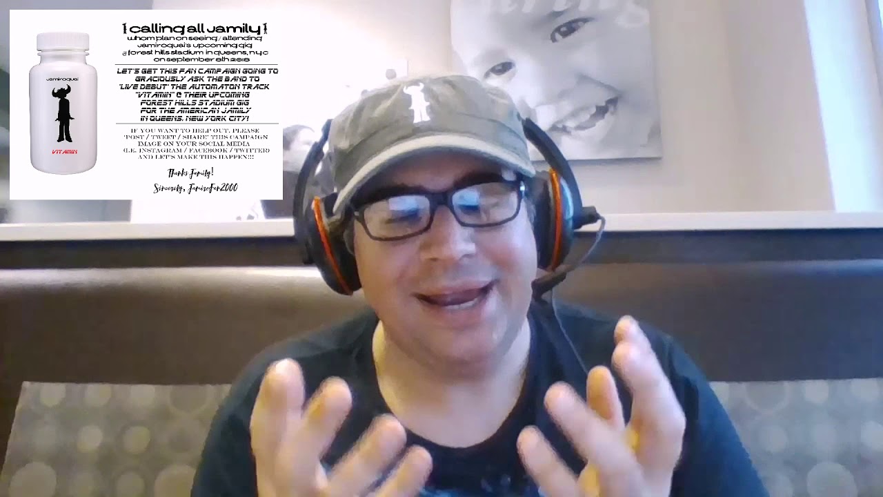 The Jamiroquai Minute With JamiroFan2000 410 "Vitamin In NYC 2018