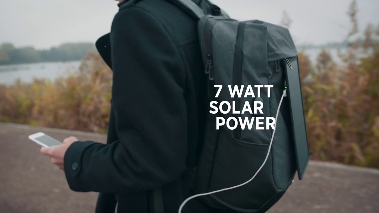swiss peak eclipse solar backpack