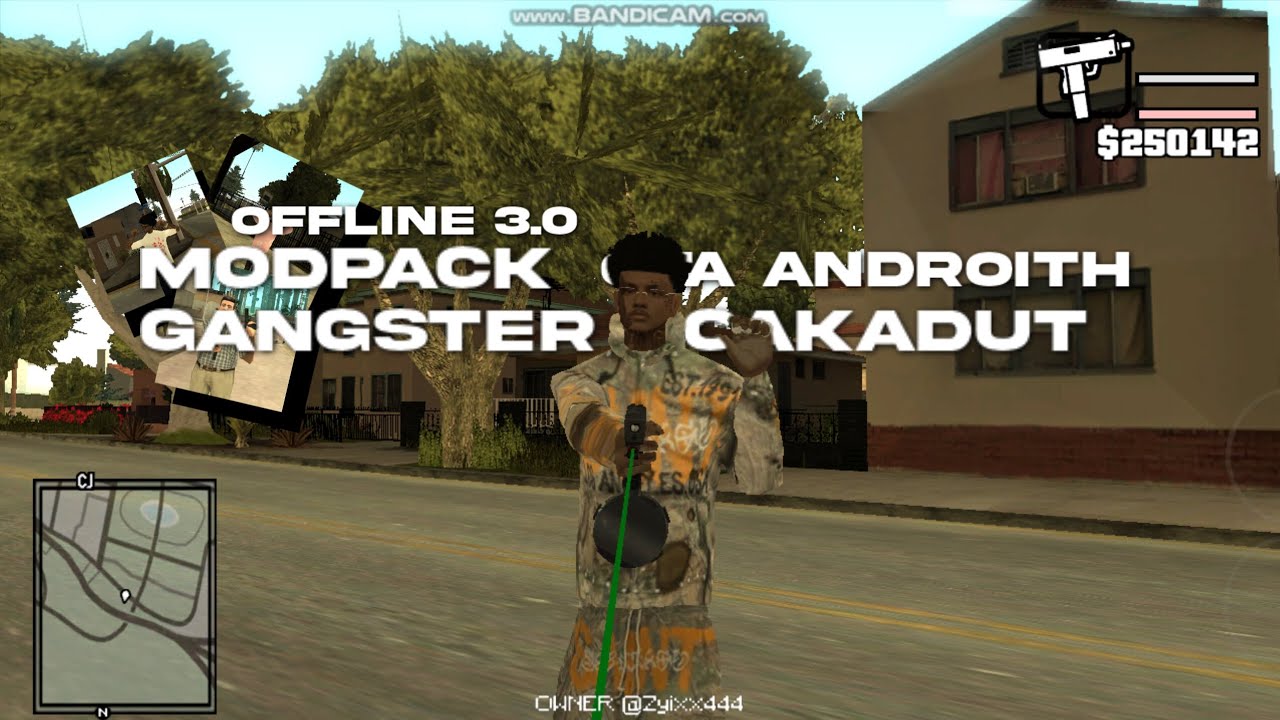 SHARE: MODPACK GANGSTER STYLE ACAKADUT 3.0 160 MB | GTA ANDROITH