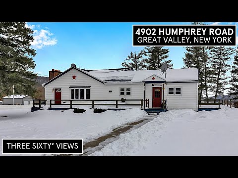 4902 Humphrey Rd, Great Valley, NY home video tour