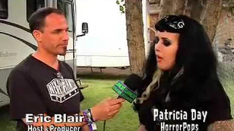 HorrorPops Patricia talks to Eric Blair part # 2 A...