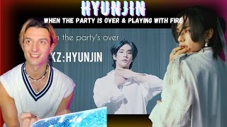 PERFORMING ARTIST Analyses Hyunjin - When The Party Is Over & Playing With Fire