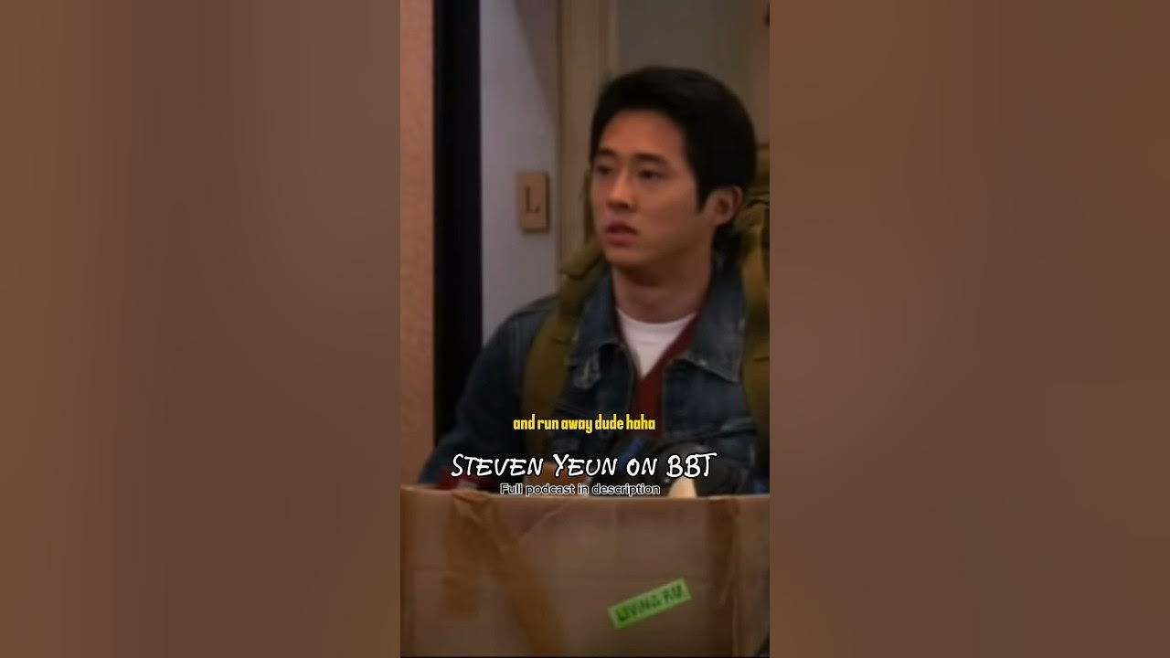 Steven Yeun was on the Big Bang Theory YouTube