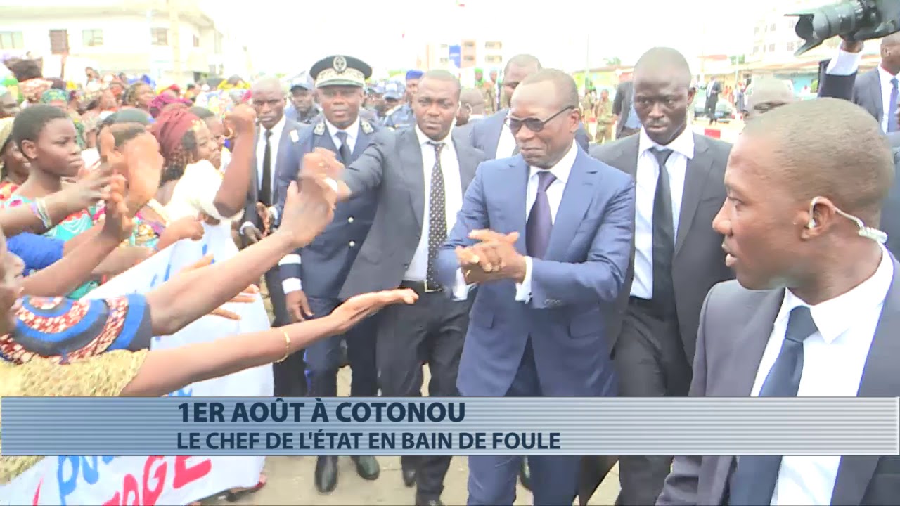 Fête nationale : le président Patrice Talon s'offre un bain de foule à Cotonou