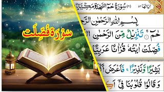 Beautiful Quran Recitation| Tilawat Quran best voice| Rachid Belalia| Surah Fussilat