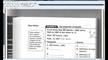 2 6 Prove Statements about Segments and Angles