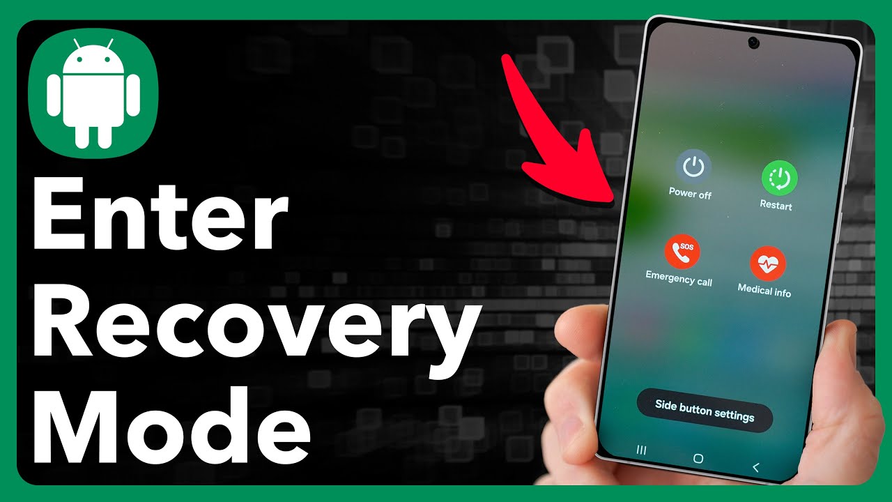 How To Enter Recovery Mode On Android Phone - YouTube