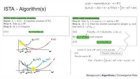 ISTA _ Iterative Shrinkage Thresholding Algorithm
