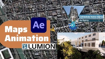 Google Maps Animation Route & Lumion Video Render