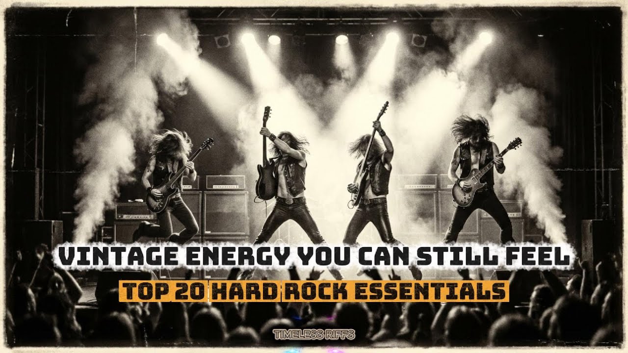 Top 20 Hard Rock Essentials | Vintage Energy You Can Still Feel – Rock On