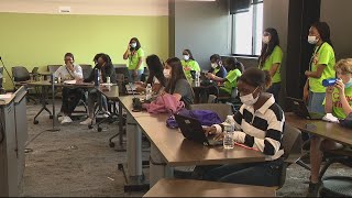 Metro Detroit camp teaches high school girl about tech