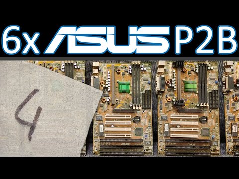 ASUS P2B Restoration: Board #4 - Genuine Boards! - YouTube