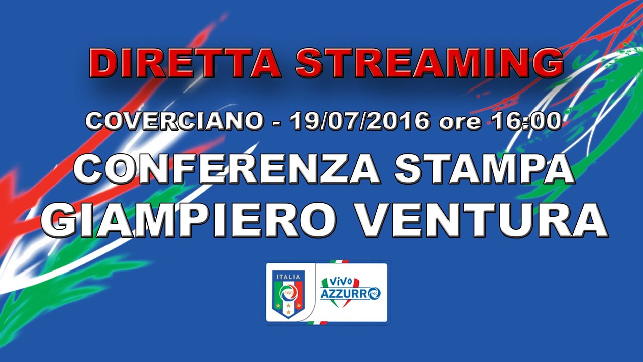 Conferenza stampa presentazione Giampiero Ventura - 19 luglio 2016