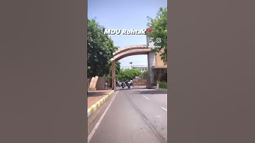 MDU ROHTAK😍 Mahrishi Dyanand University Rohtak #mdu #mdurohtak #mdulatestupdate #mduupdate