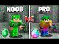 NOOB vs PRO: MINÉRIO SECRETO VS ESMERALDA NO MINECRAFT!!