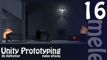Making Your First Game: Unity 3D Zombie Shooter Platformer - Melee Attacks