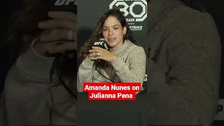 Amanda Nunes on Julianna Pena Trilogy | UFC 289