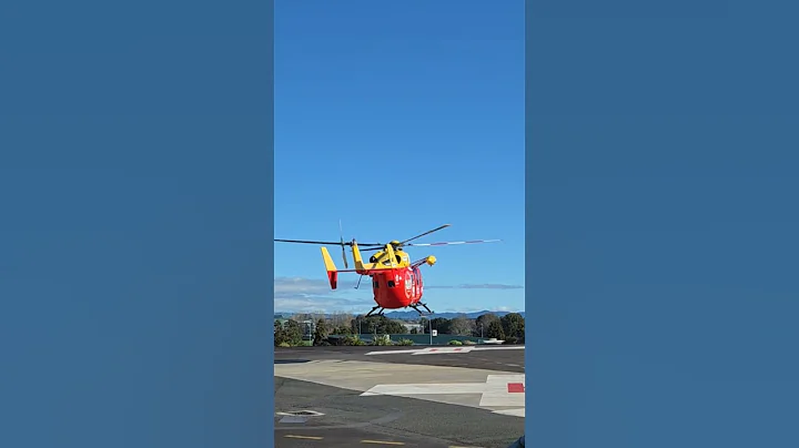 ZK-HKZ WPR3 Moving spots at Waikato hospital