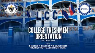 LCC Freshmen Orientation 2026 (Kaypian and Muzon)