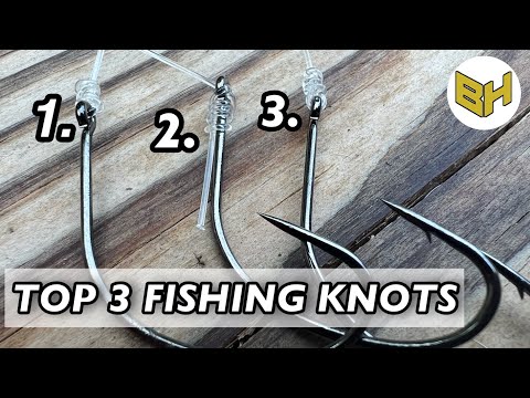 How To Tie Top 3 Fishing Knots