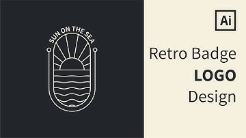 Retro Badge Logo Design | Adobe Illustrator Tutorial