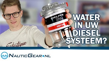 Dit Delphi 296 Dieselfilter voorkomt water in uw brandstofsysteem!