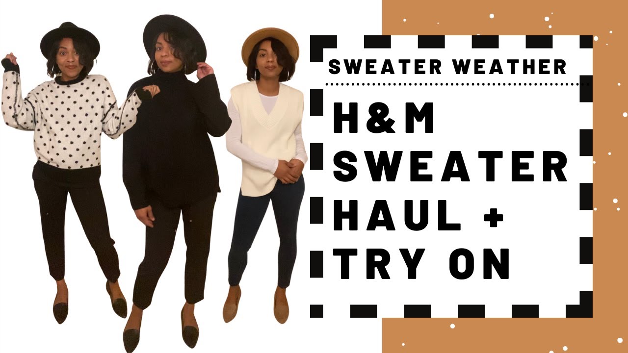 H&M Sweater Haul + Try On 2020 | Fall + Winter + EXTRAS