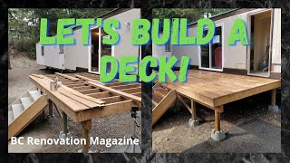 Deck Building  Abandoned Mobile Home Project : E098 / BC Renovation Magazine