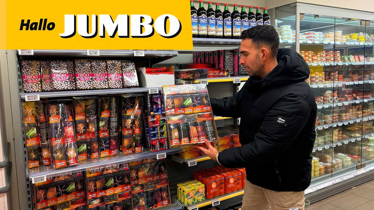 JUMBO VERKOOPT BIZAR GIL VUURWERK!