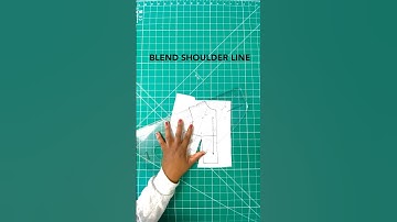 Waist dart #darts #bodice #patternmaking #sewinghacks