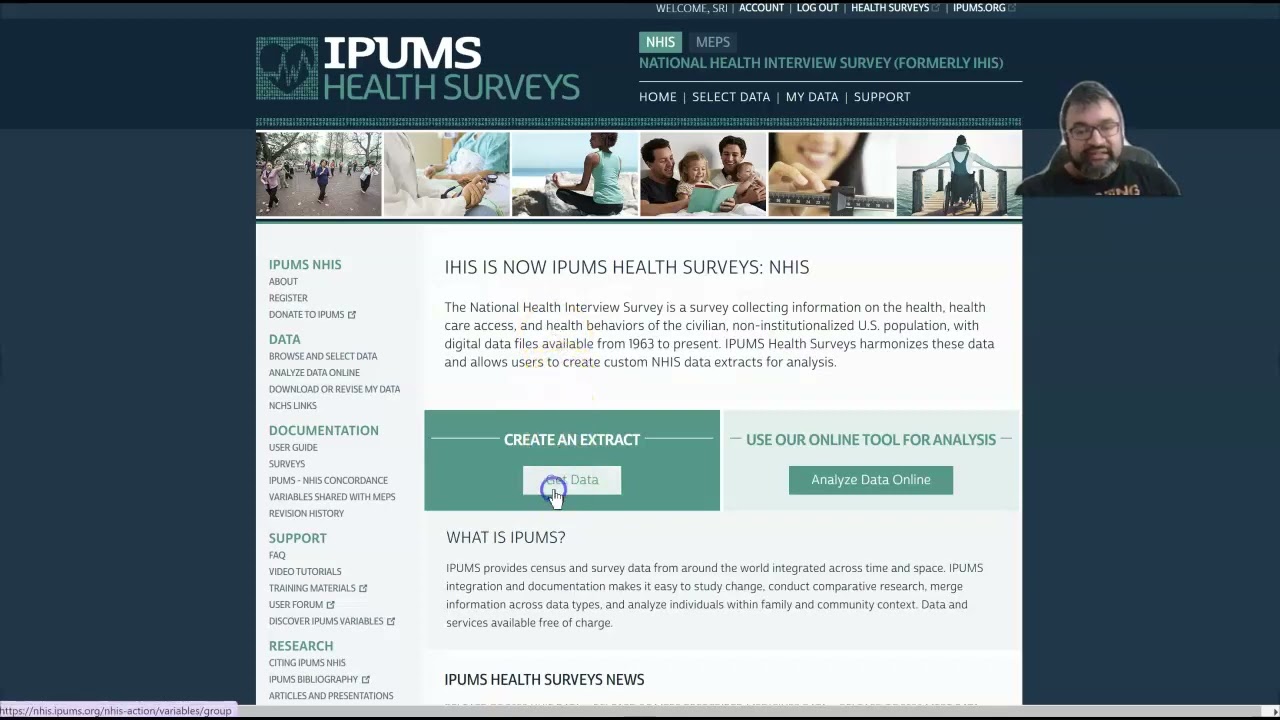 Integrated Public Use Microdata Series (IPUMS)-NHIS