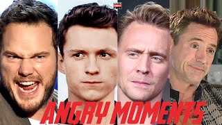 Marvel Celebrities Who Easily Get Angry | MCU Actors Loosing Their Cool In Public