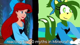 reacting to 100 myths in Minecraft