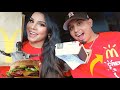 TRYING THE NEW TRAVIS SCOTT MEAL FROM MC’DONALDS MUKBANG!!+ Buying Travis Merch off Employees !!!
