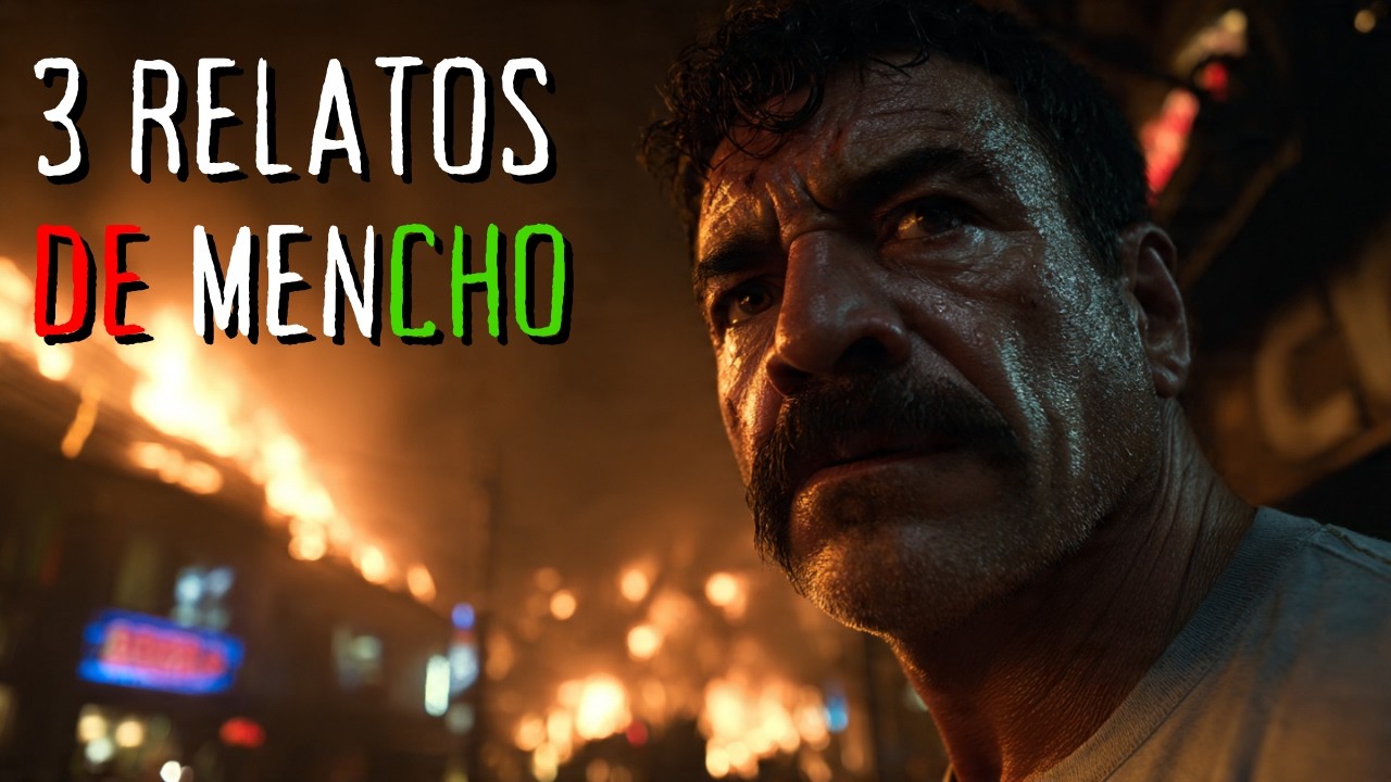3 ESCALOFRIANTES HISTORIAS DEL NARCO MENCHO - RELATOS DE TERROR