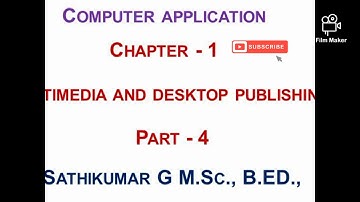 +2 CA ch-1, Multimedia and DTP p-4