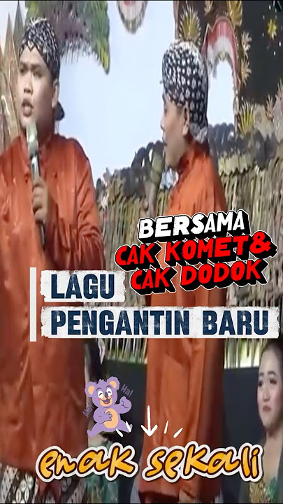 Lagu untuk penganti baru #lucu #lawak #lucuabis #wayangkulit #dagelan #ngakak #duet #hiburan #lagu