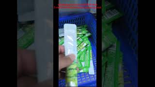Automatic three-side sealing meat paste cat food packaging machine