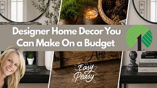 3 Must See Restoration Hardware Style on a Dollar Tree Budget?!