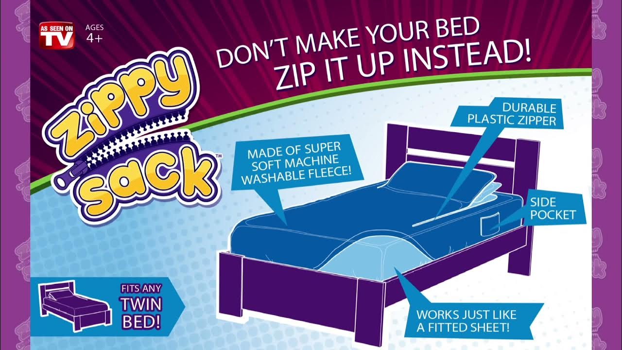 ZippySack Bedding That Both Moms & Kids Love! Make Your Bed In