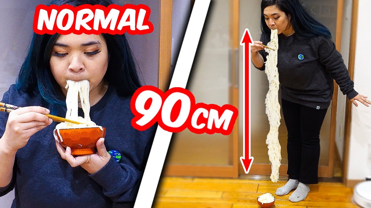 This is Japan’s LONGEST Noodles YouTube