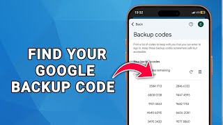 How to Find Your Google Backup Codes (2-Step Verification Guide)