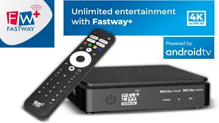 Fastway Cable Launches Fastway Plus 4K Ultra HD Android Set Top box 🔥| Fastway