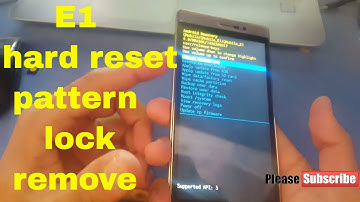 Qmobile E1 hard reset || Qmobile Factory Reset Code