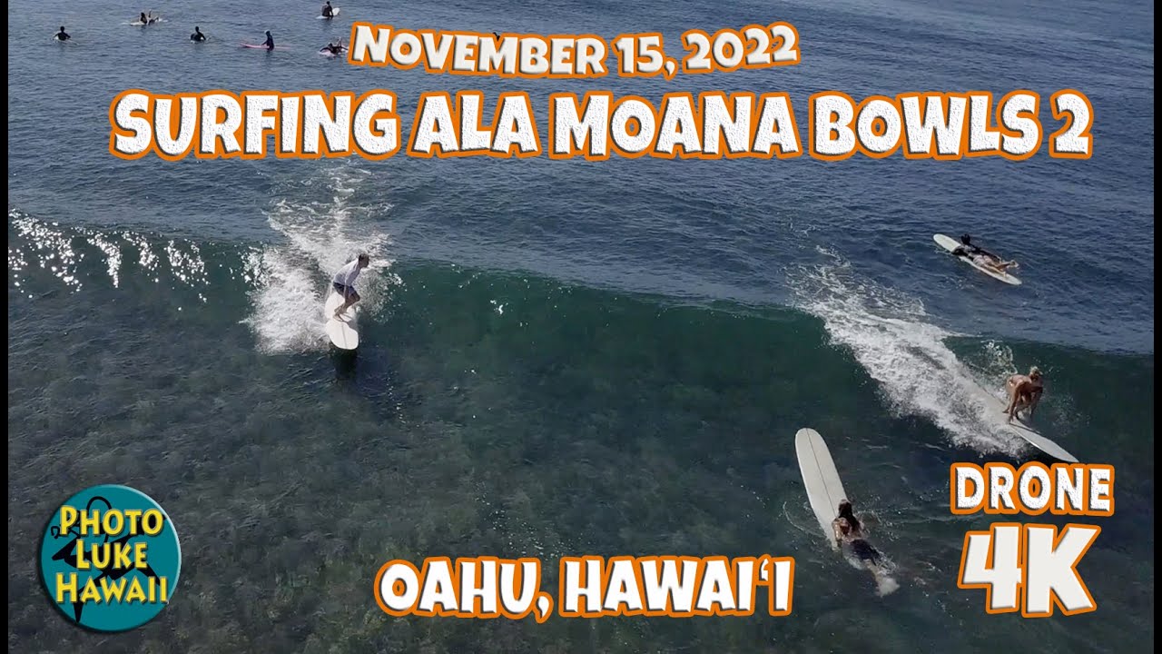 Surfing Ala Moana Bowls 2 November 15, 2022 Oahu Hawaii Surf YouTube