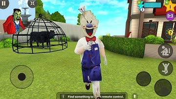 Scary Stranger 3D Update Special Levels Control Ice Scream & Mr Grumpy Secret Room (Android, iOS)