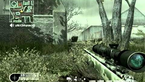 COD4 Bounce Shots | Downpour